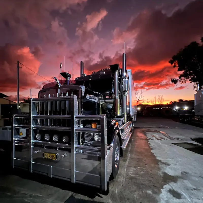 Kenworth T908 sunset